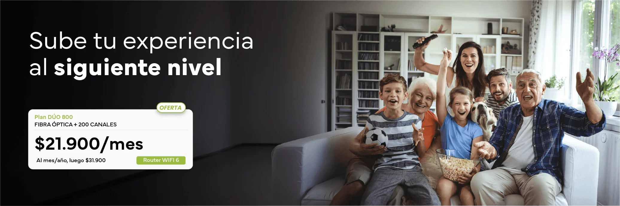 El mejor plan de 800 megas duo para la familia con Bitred este mes de abril